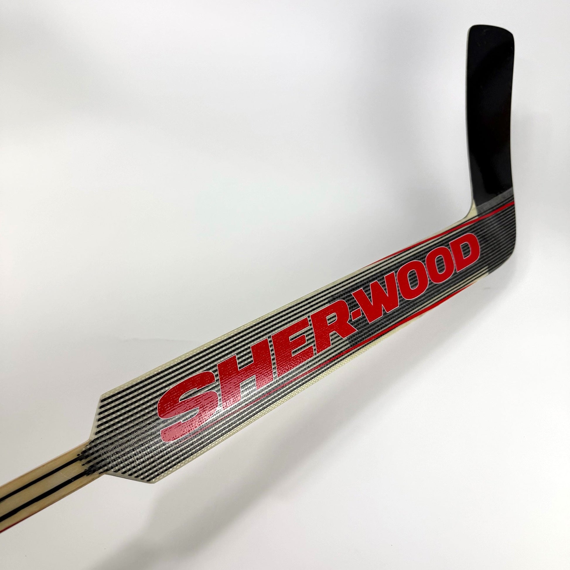 New Wood Regular Sherwood GS350 Goalie Stick | 25" | P31 Curve | E383 - Top Flight Hockey