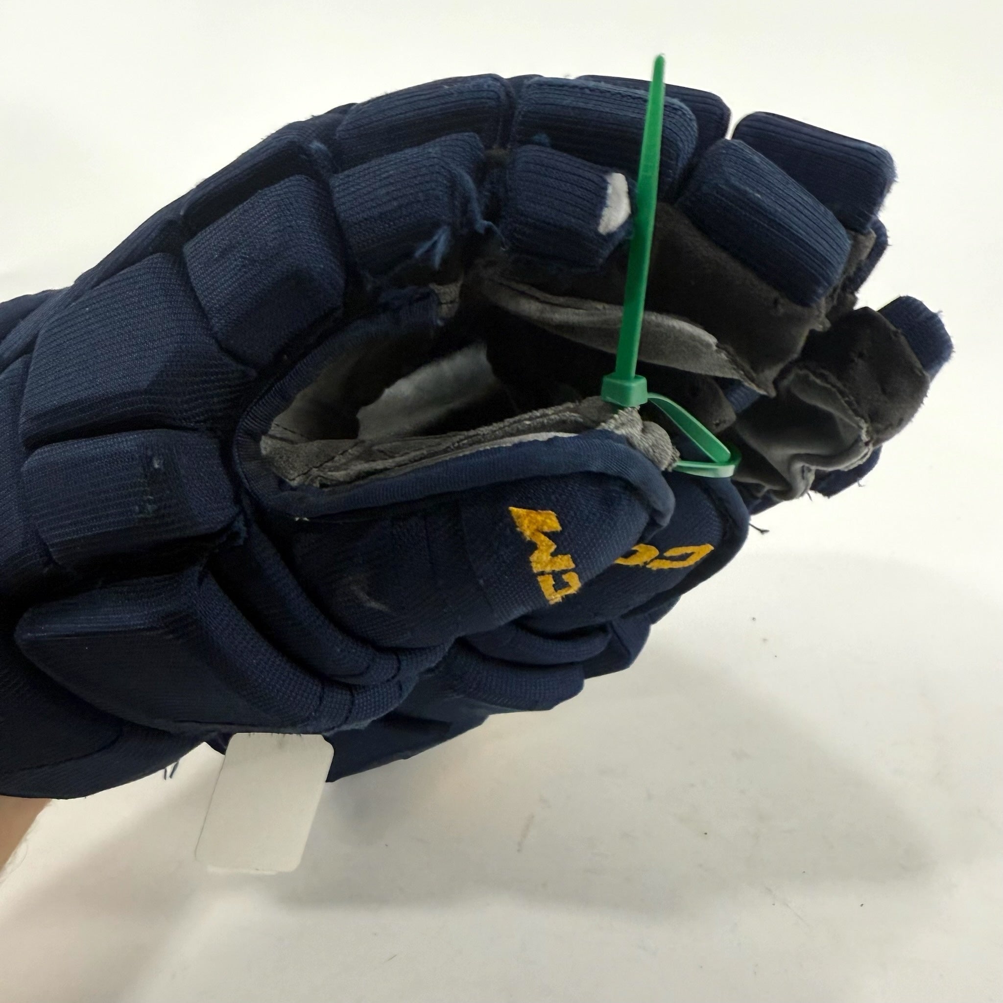 Used Navy STL Blues CCM HGCL Gloves | 15" | Faksa | D180 - Top Flight Hockey
