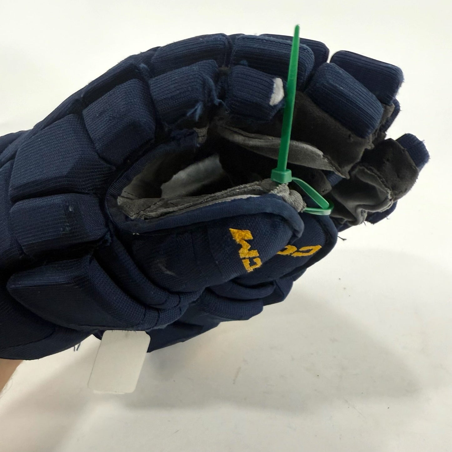 Used Navy STL Blues CCM HGCL Gloves | 15" | Faksa | D180