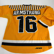 Yellow JOG Adrian College Game Jersey | Size 52 | Armstrong #16