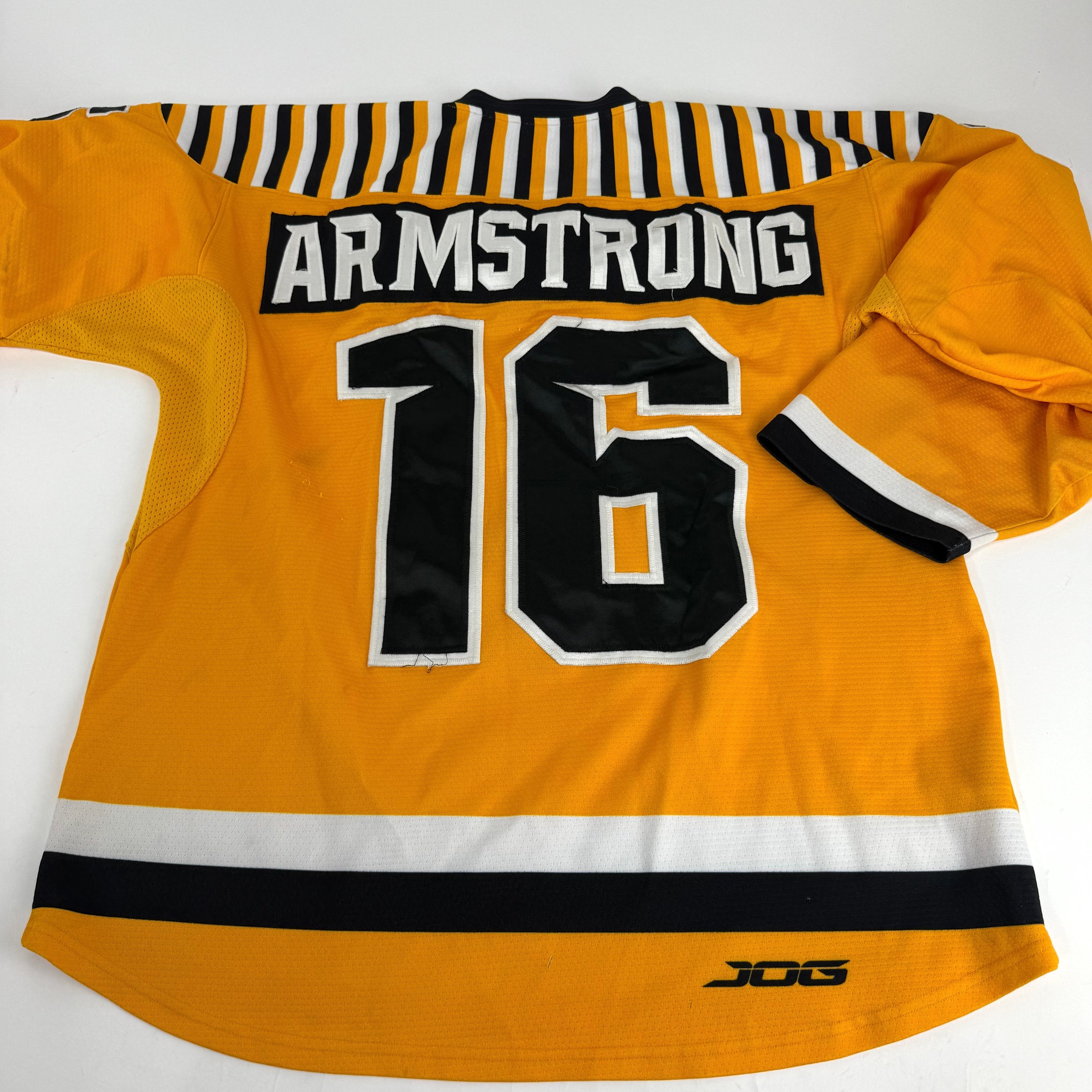 Yellow JOG Adrian College Game Jersey | Size 52 | Armstrong #16