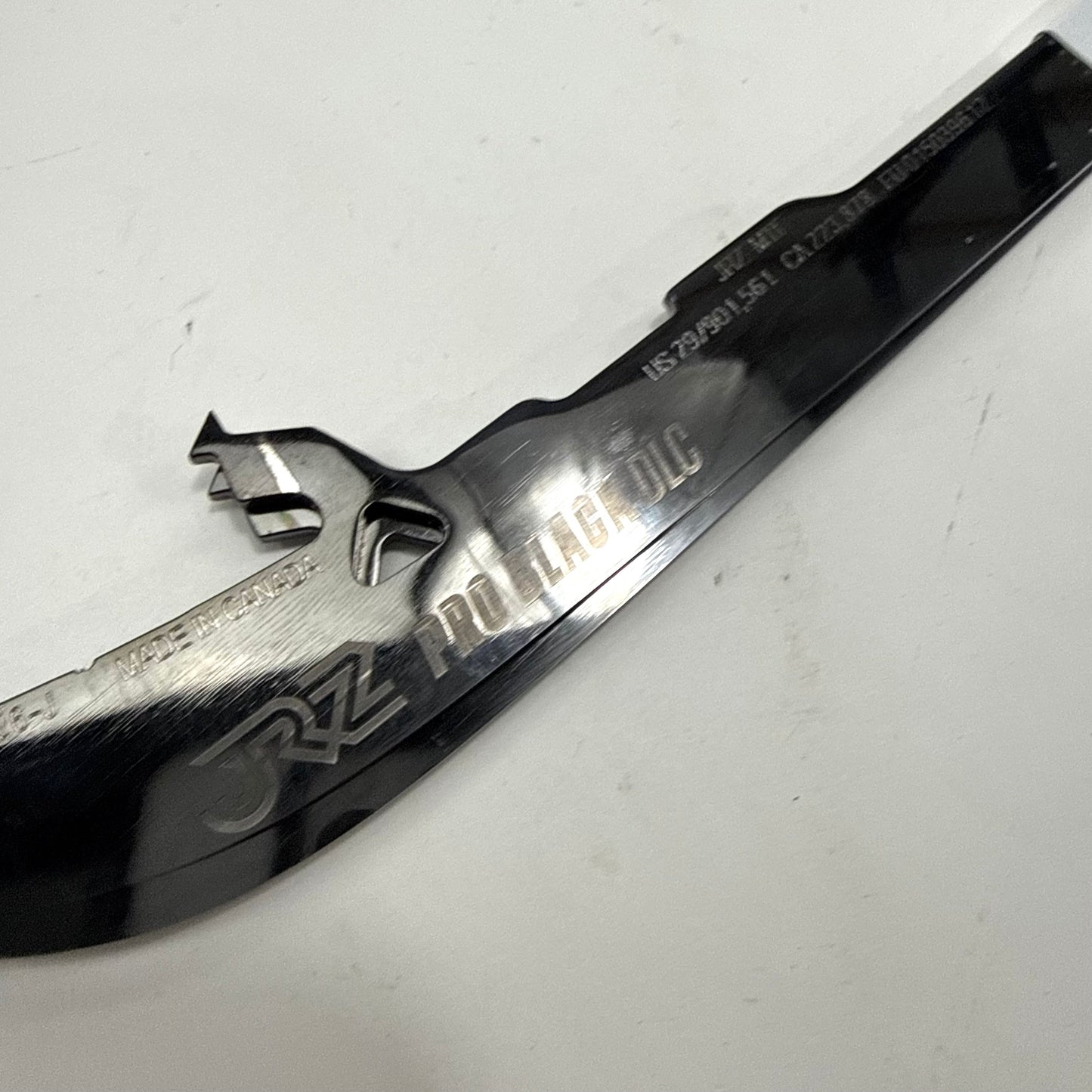Used JRZ Pro Black DLC Steel - MTF Version | 280mm | #91 Nazar Chicago Blackhawks - BH358 - Top Flight Hockey