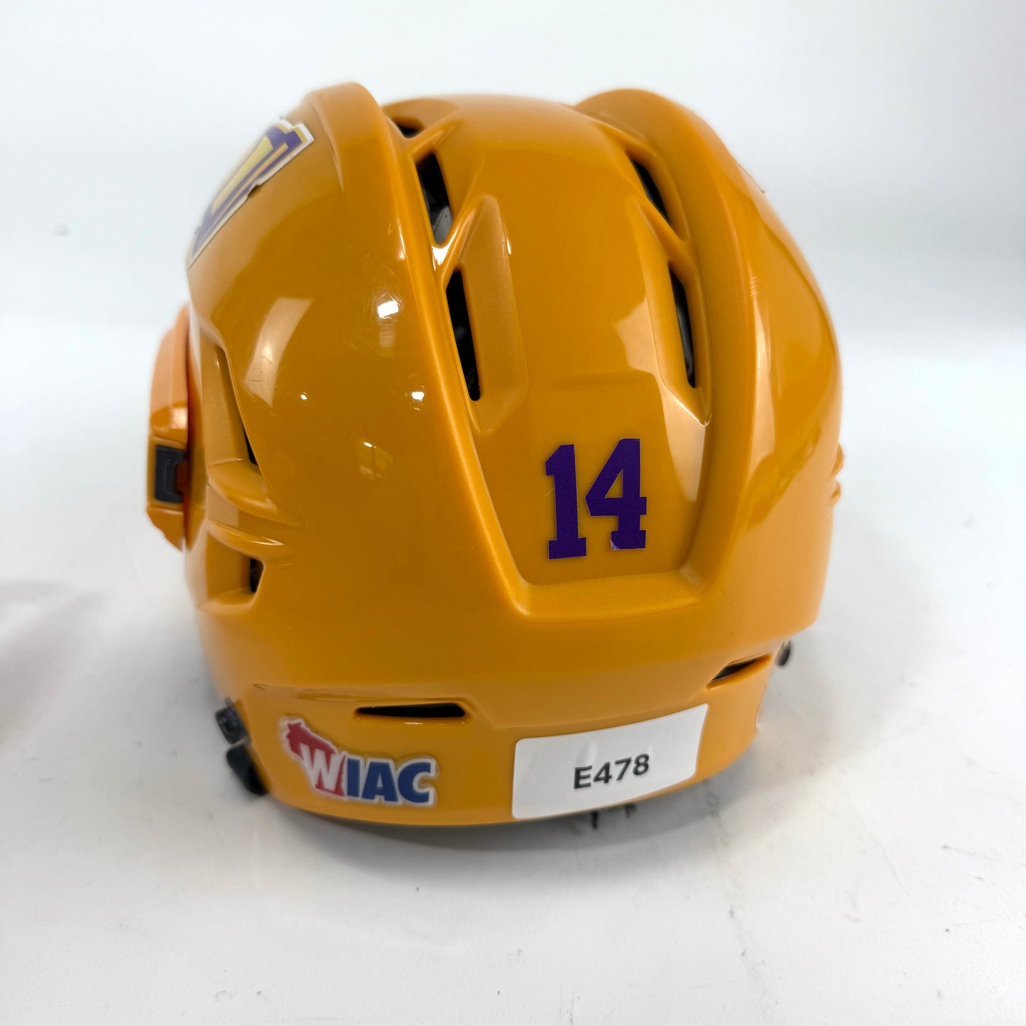 Used Sunflower Yellow CCM Tacks 910 Helmet | Medium | E478 - Top Flight Hockey