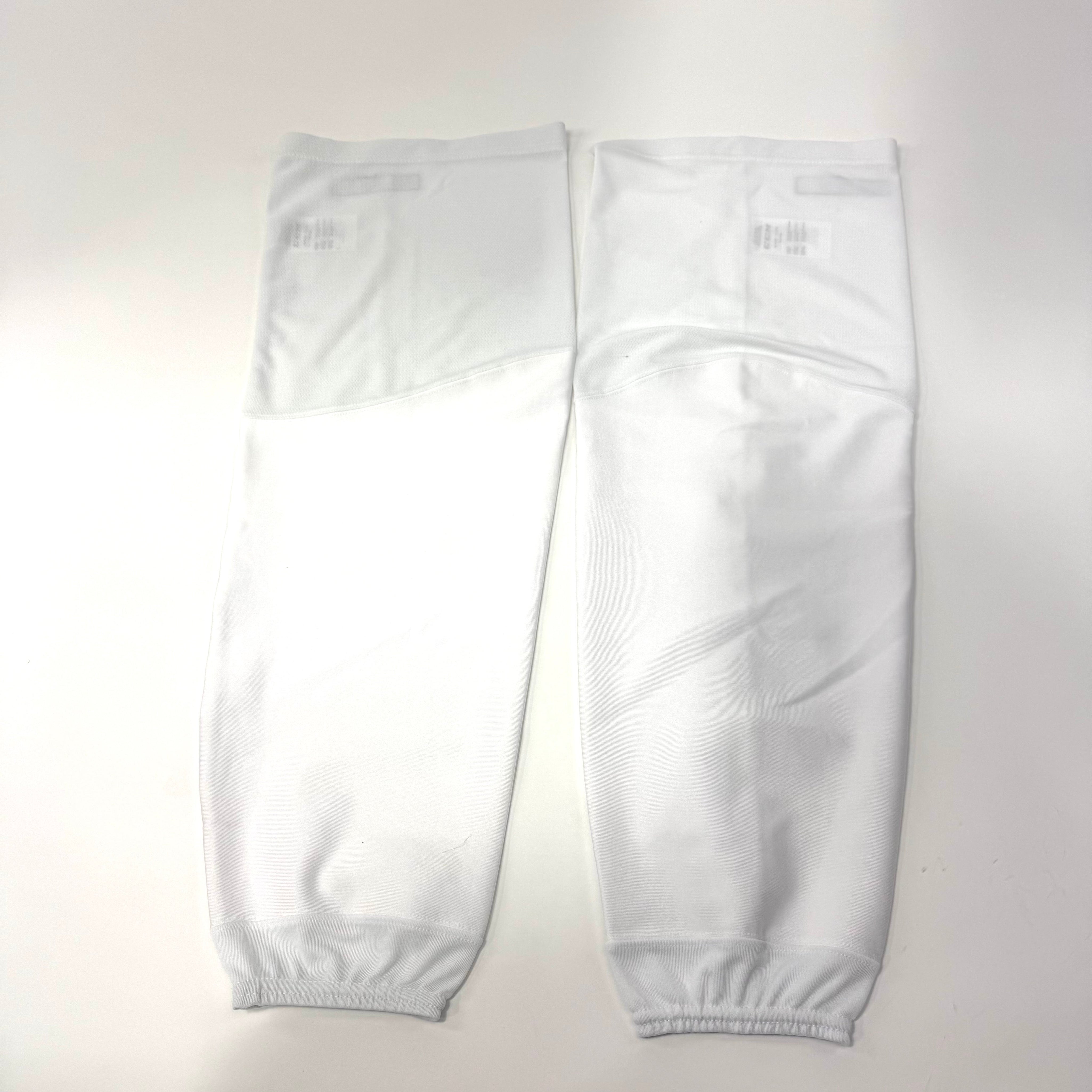 New White CCM Socks | Large - Top Flight Hockey