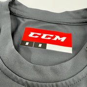 New Dark Grey CCM Mens Dri Fit T Shirt | Senior M | #888600419480 - Top Flight Hockey