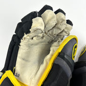 Used Black and Gold Warrior Covert QRE Pro Gloves | 14" | K366