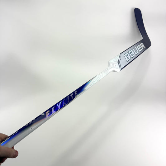 New Regular Purple Bauer Vapor Flylite Goalie Stick | 25.5" Paddle P31C Curve | #A453 - Top Flight Hockey