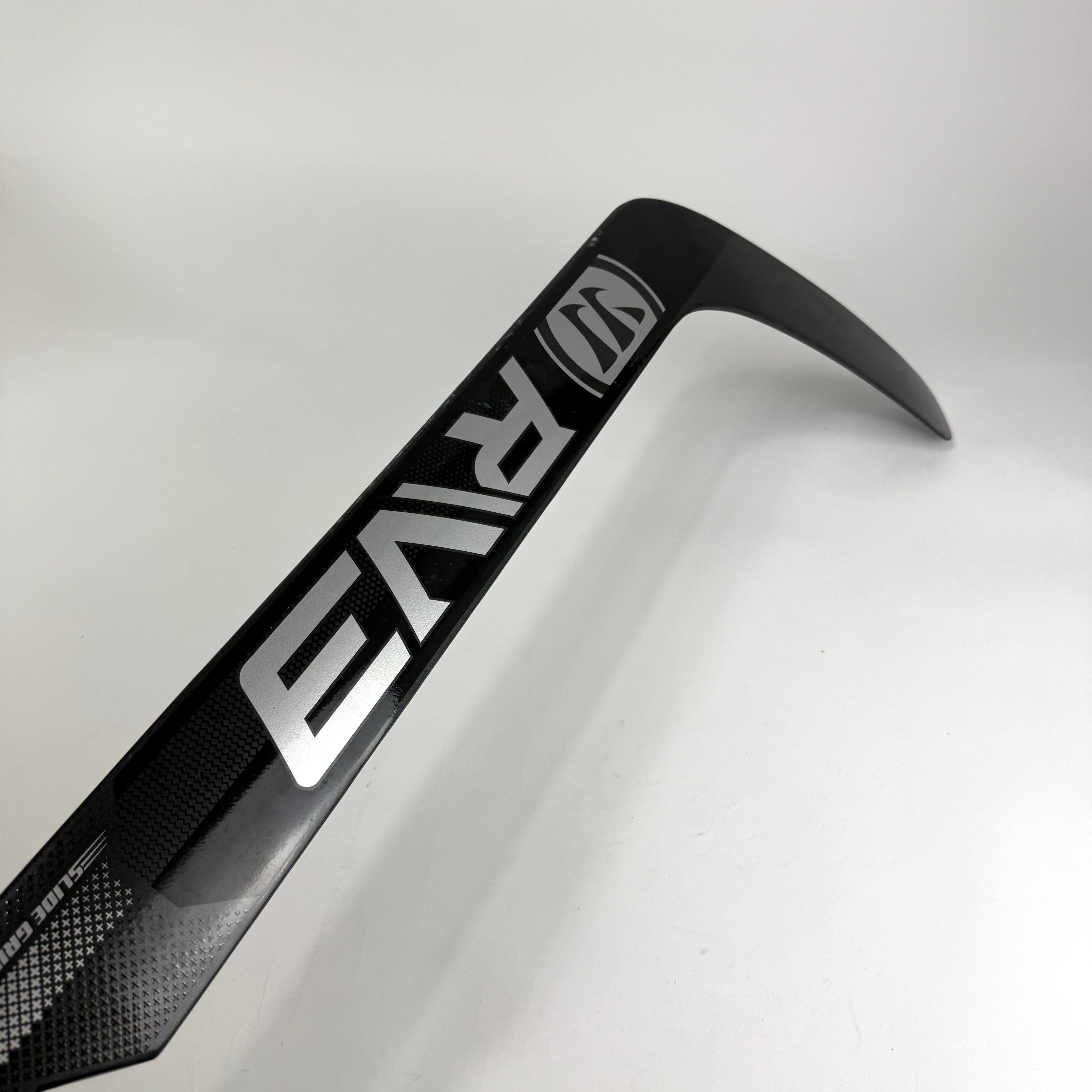New Black Regular Warrior Ritual V3E Goalie Stick | W34 Curve 26" Paddle | E774 - Top Flight Hockey