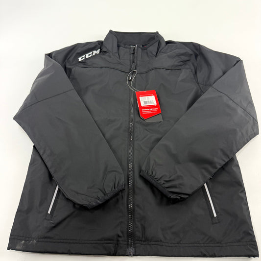 New Black CCM Youth Premium Skate Suit Jacket | Youth M | #888600267425 - Top Flight Hockey
