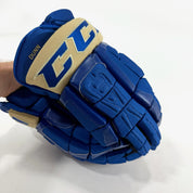New STL Blues Heritage CCM HGCL Pro Gloves | 14" | Dunn | D140 - Top Flight Hockey