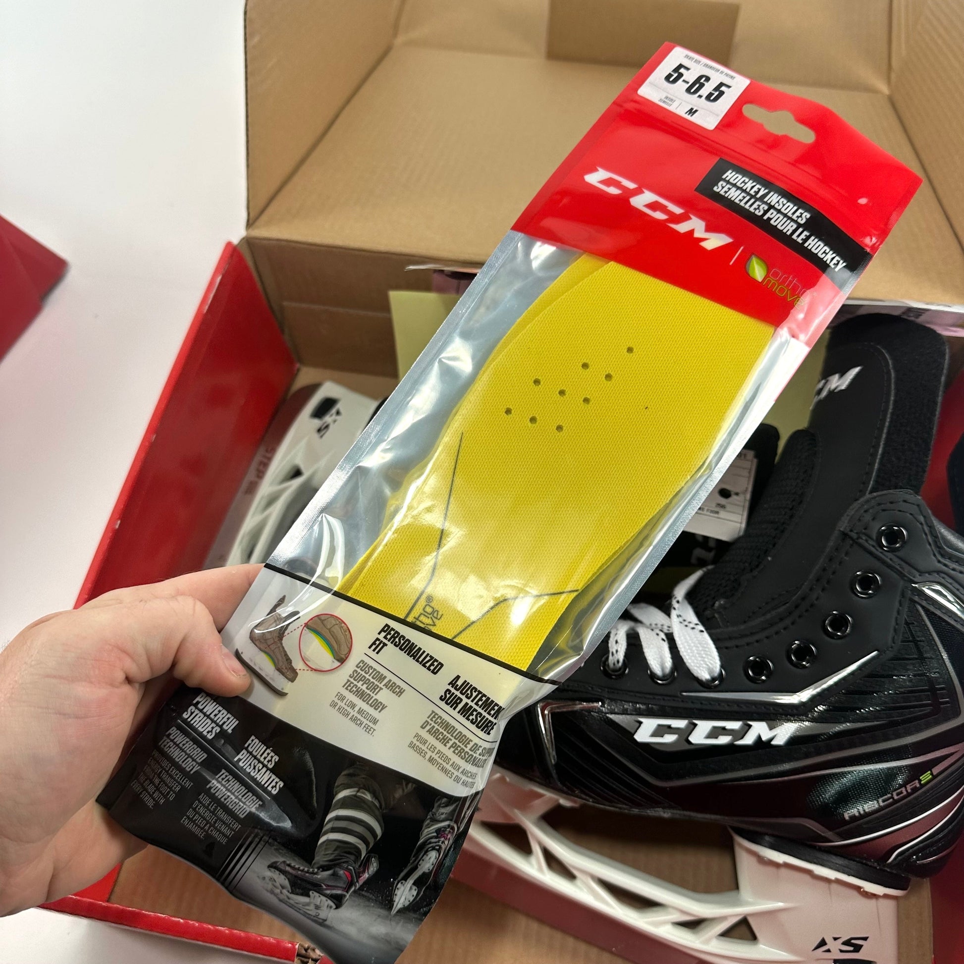 New CCM Ribcore 70K Skates | Size 6 1/4 E - #G251 - Top Flight Hockey
