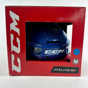 Brand New Medium Royal Blue CCM Fitlite 3DS Helmet