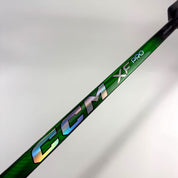 Used Regular Green CCM XF Pro Goalie Stick | 25" Paddle Custom P31 Curve | F301