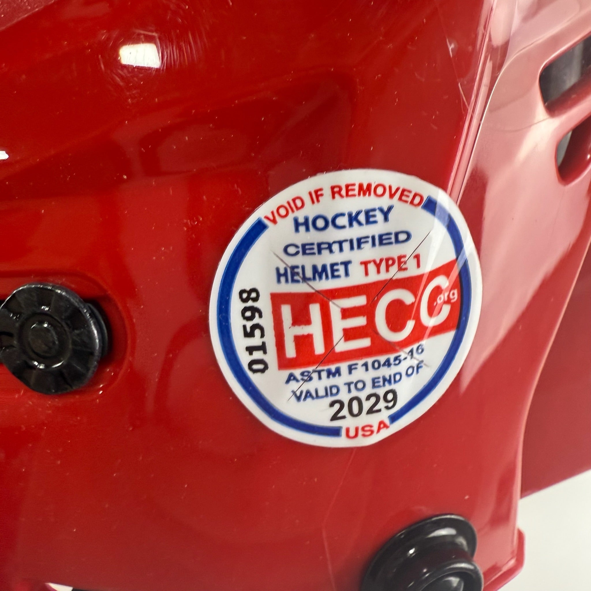 New Red CCM Tacks 710 Helmet | Large - Top Flight Hockey