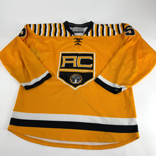 Yellow JOG Adrian College Game Jersey | Size 52 | Dell #5