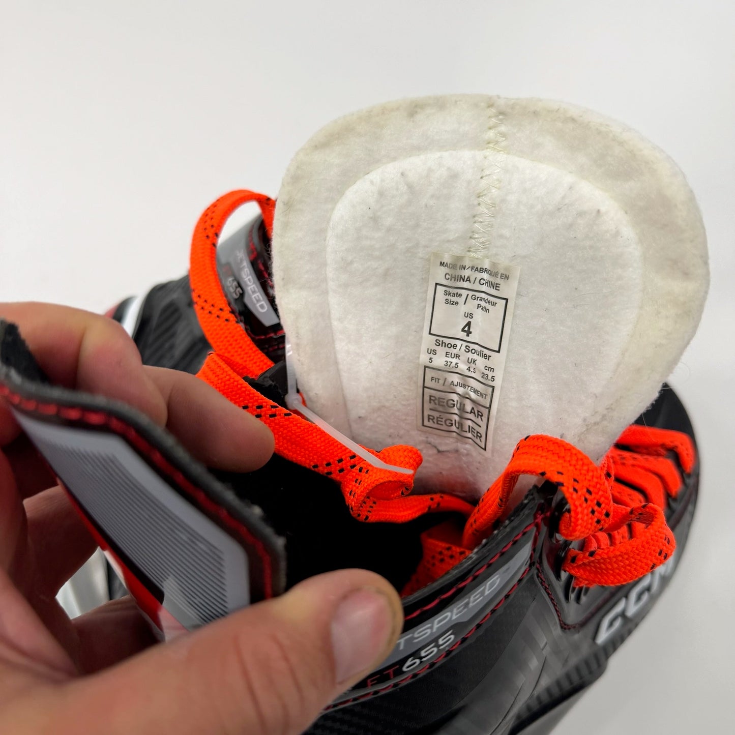 Used CCM Jetspeed FT655 Skates | Size 4 R | J131