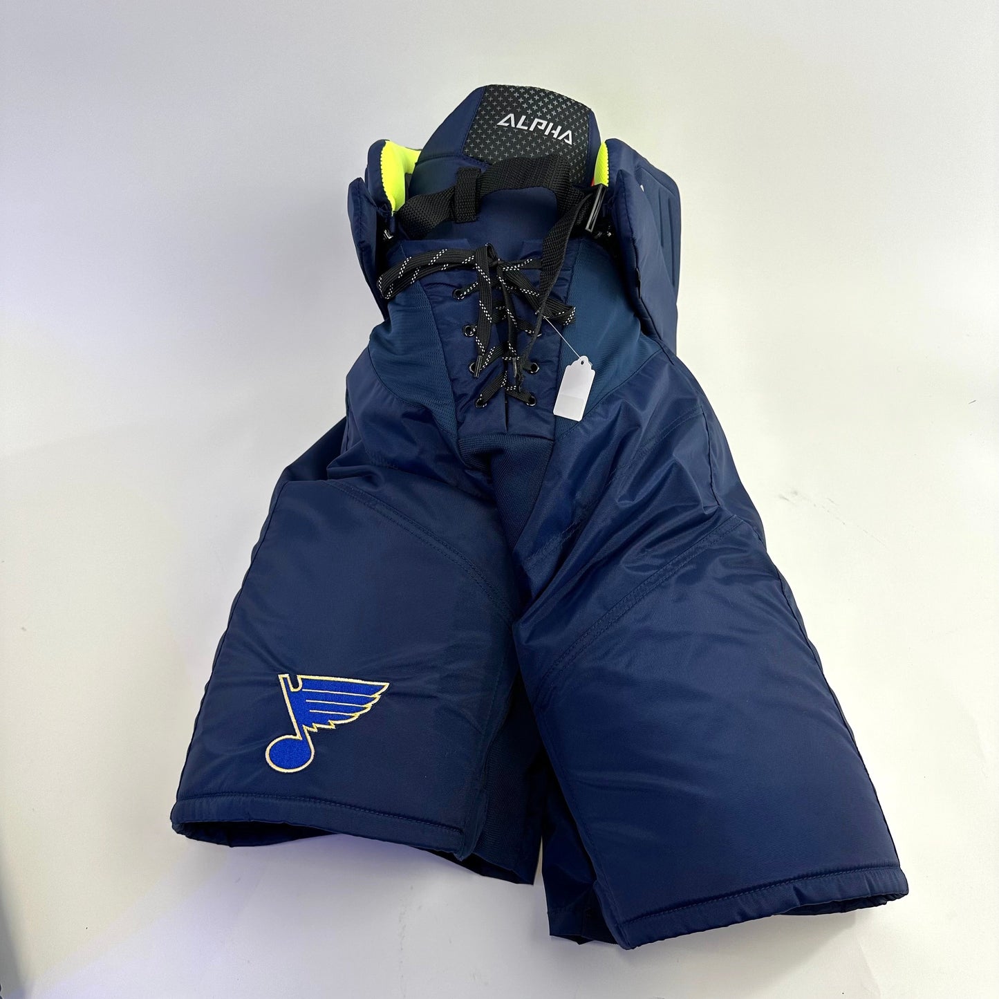 New STL Blues Navy Warrior Alpha Pro Pants | Large | A740