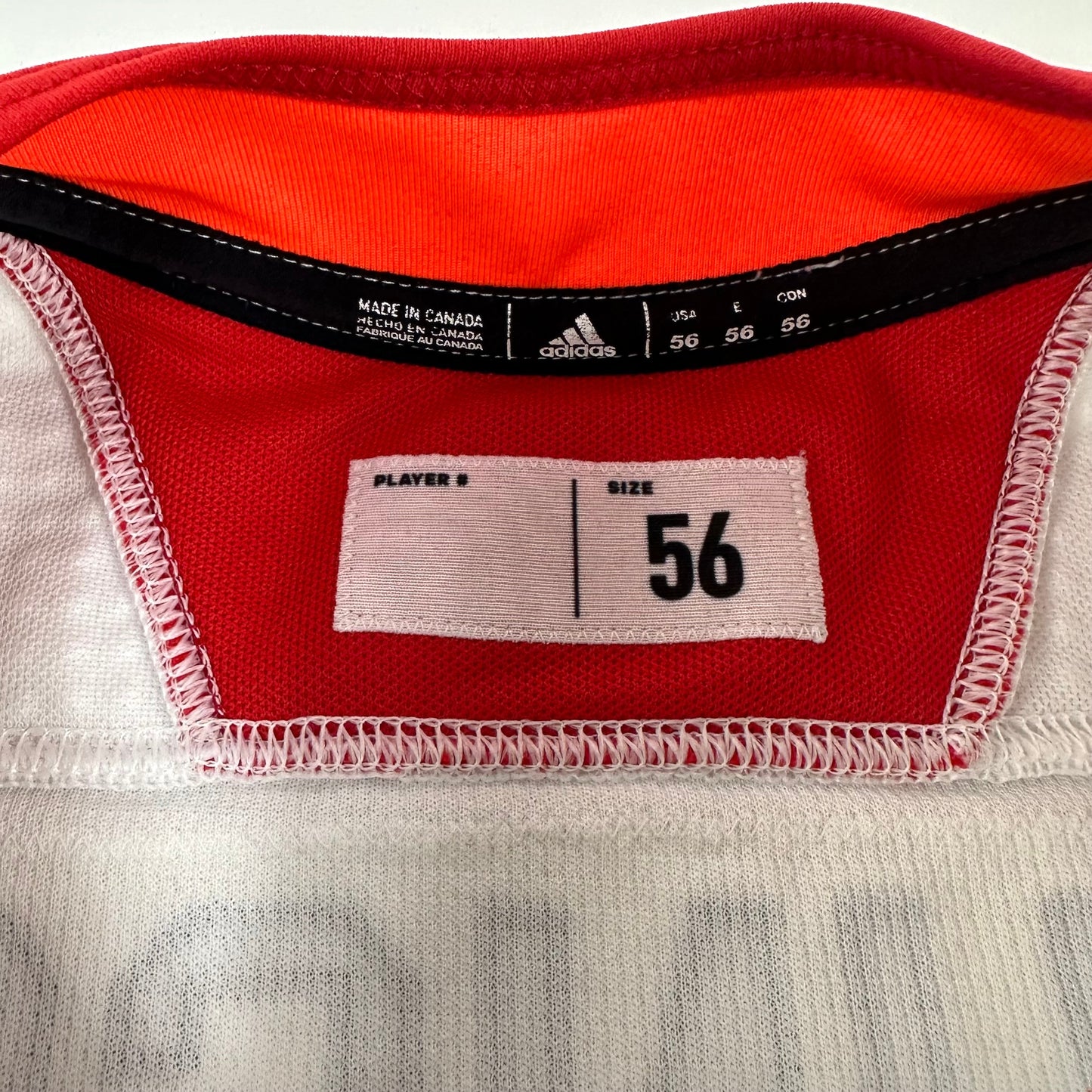 JOHNSON #90 - White Chicago Blackhawks Camp / Practice Jersey - Adidas MIC Size 56
