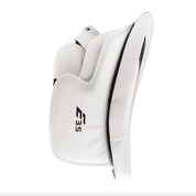 New CCM White E Flex 3.5 Goalie Blocker | Full Right | Junior | #888600394701 - Top Flight Hockey