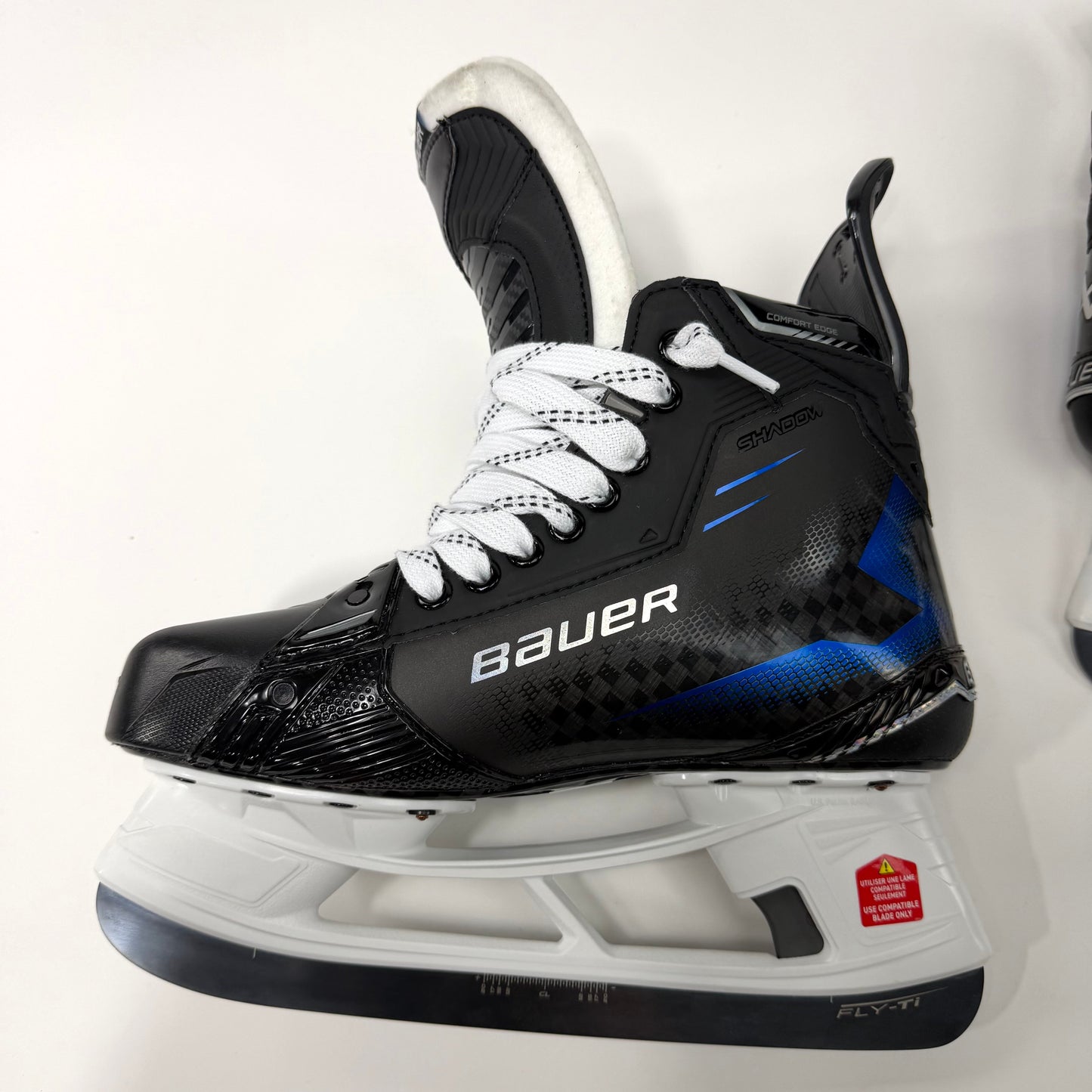 Brand New Custom Blue Bauer Shadow Pro Stock - Size 8.5 - Fit 1