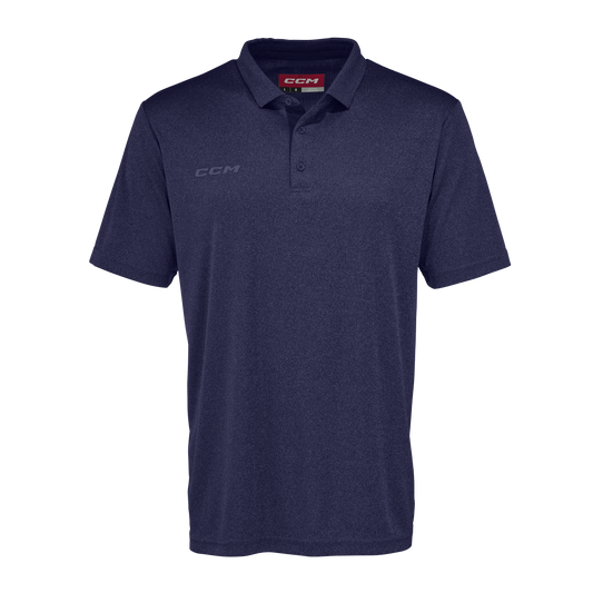 New CCM Navy Relaxed Fit Polo | Senior XXL | #191520668563