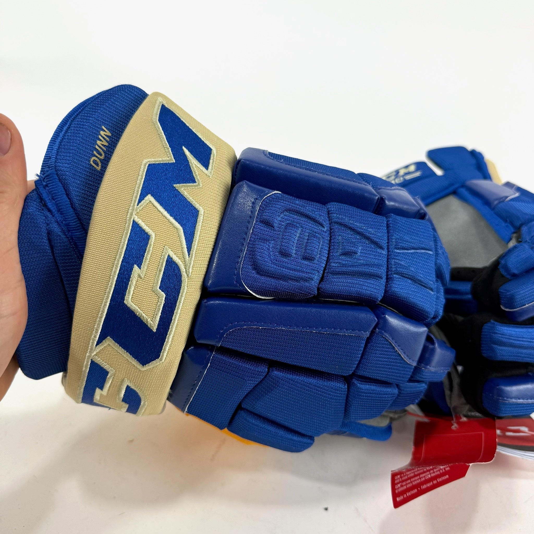 New Navy STL Blues Heritage CCM HGCL Pro Gloves | 14" | Dunn | D116 - Top Flight Hockey