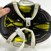 Used White Bauer Re-akt Helmet | Senior Large | L338 - Top Flight Hockey