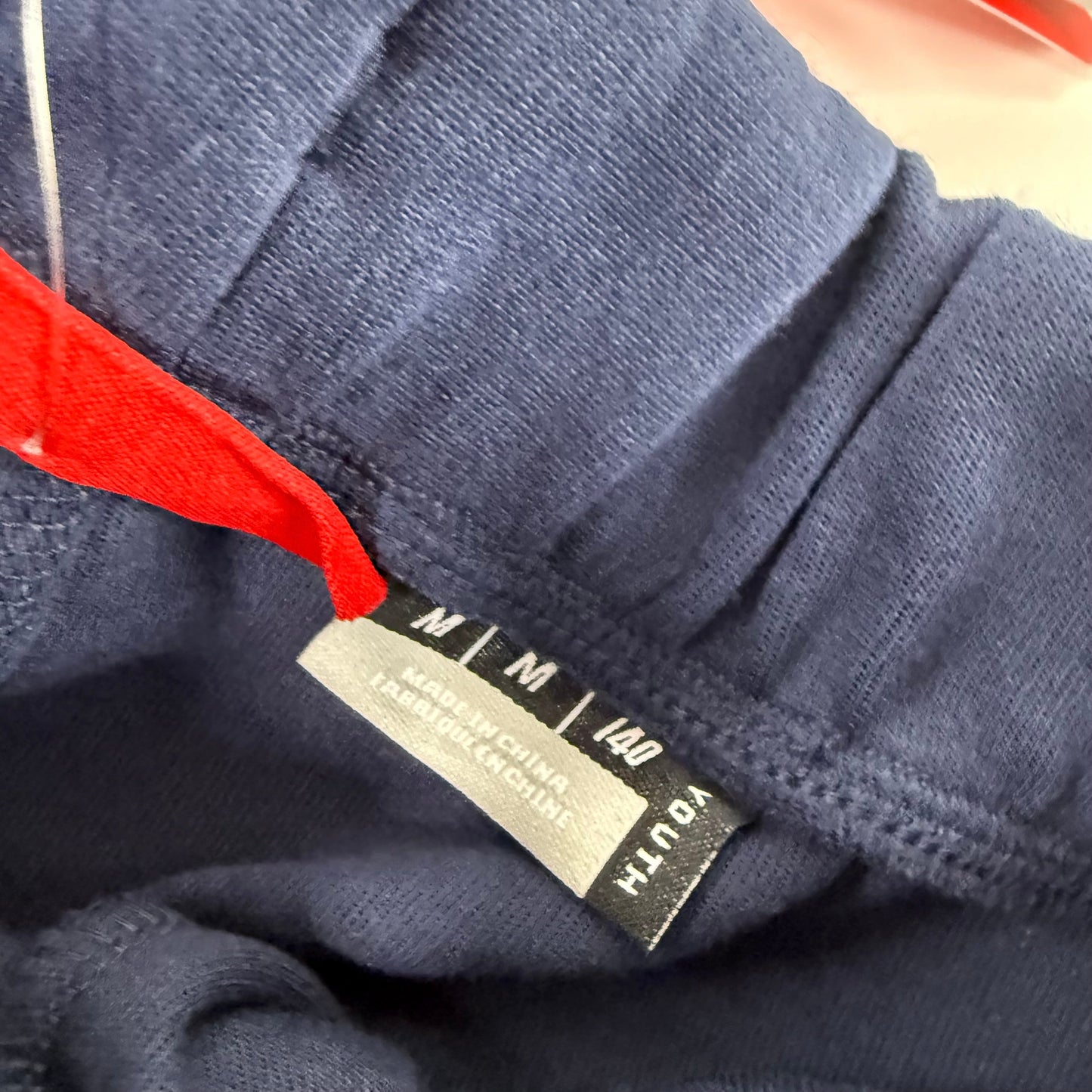 New Navy CCM Youth Premium Tapered Fleece Pant | Youth M | #191520015671