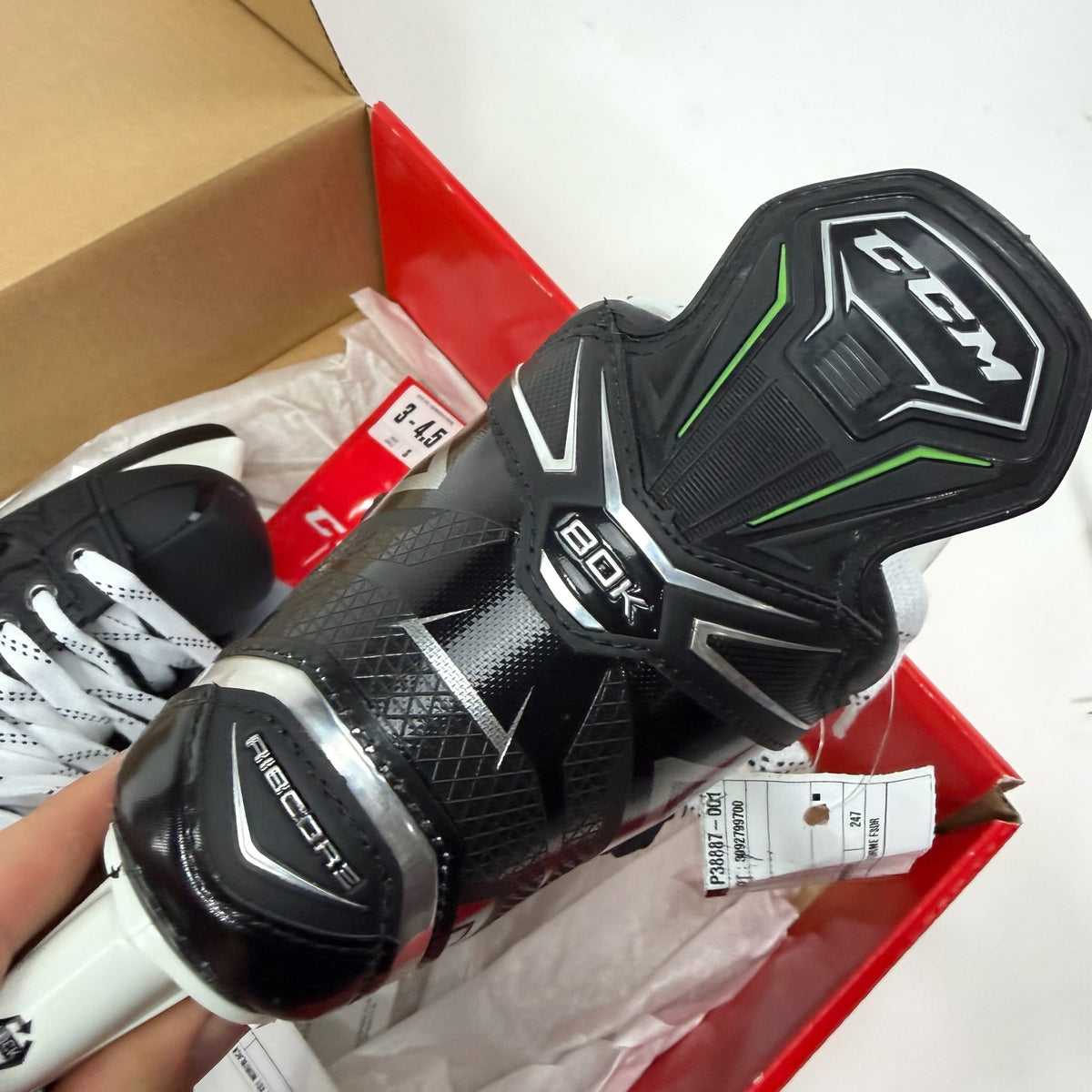 New CCM Ribcor 80K Skates | Size 4 D | M283 - Top Flight Hockey