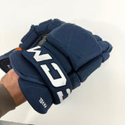 Used Navy CCM 4Roll Gloves | 15" | D375