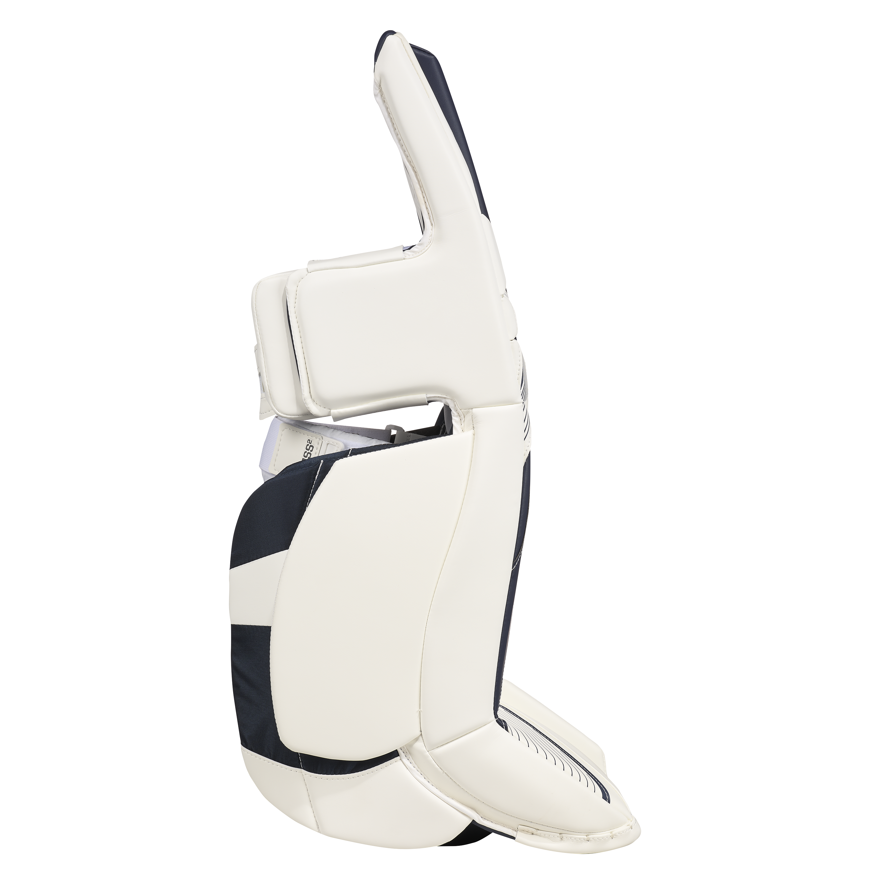 New CCM White E Flex 6.9 Goalie Leg Pads | 33+1" | #191520631574 - Top Flight Hockey