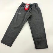 New Dark Grey CCM Youth Premium Tapered Fleece Pant | Youth XS | #191520015602 - Top Flight Hockey