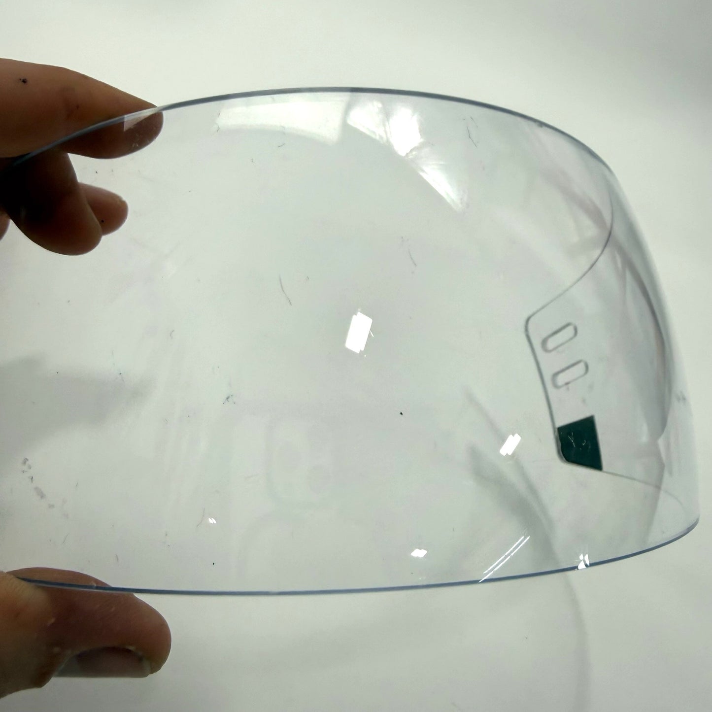 Used Pro Stock Oakley Straight Cut Visor | #VS13 - Top Flight Hockey