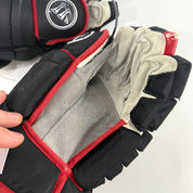 Used Blackhawks Warrior Alpha Pro Gloves 14" | L347 - Top Flight Hockey