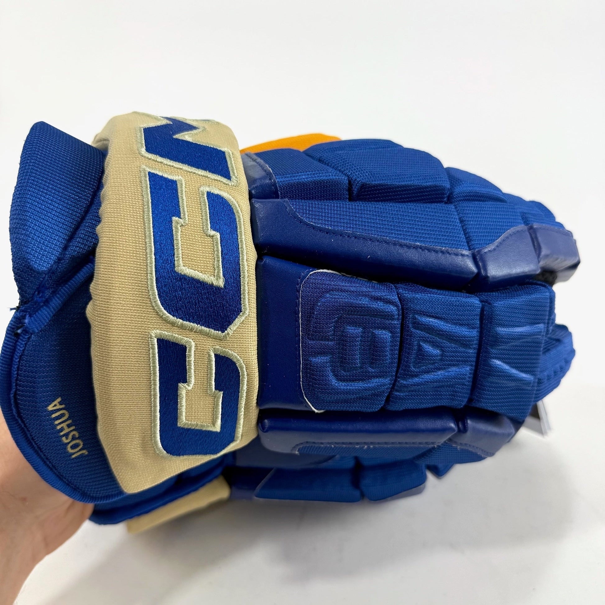 New STL Blues Heritage CCM HGCL Pro Gloves | 15" | Joshua | D123 - Top Flight Hockey