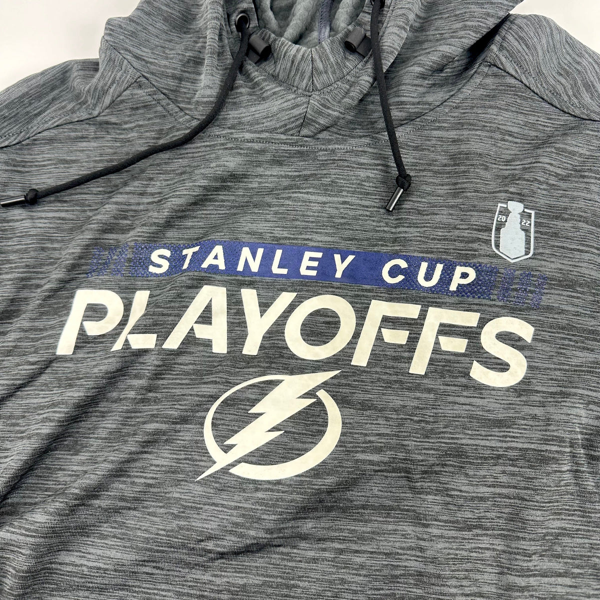 Brand New Grey Tampa Bay Lightning Fanatics Short Sleeve Sweatshirt | #TBL280 - Top Flight Hockey
