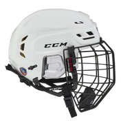 New White Senior Small CCM Tacks 310 Helmet Cage Combo