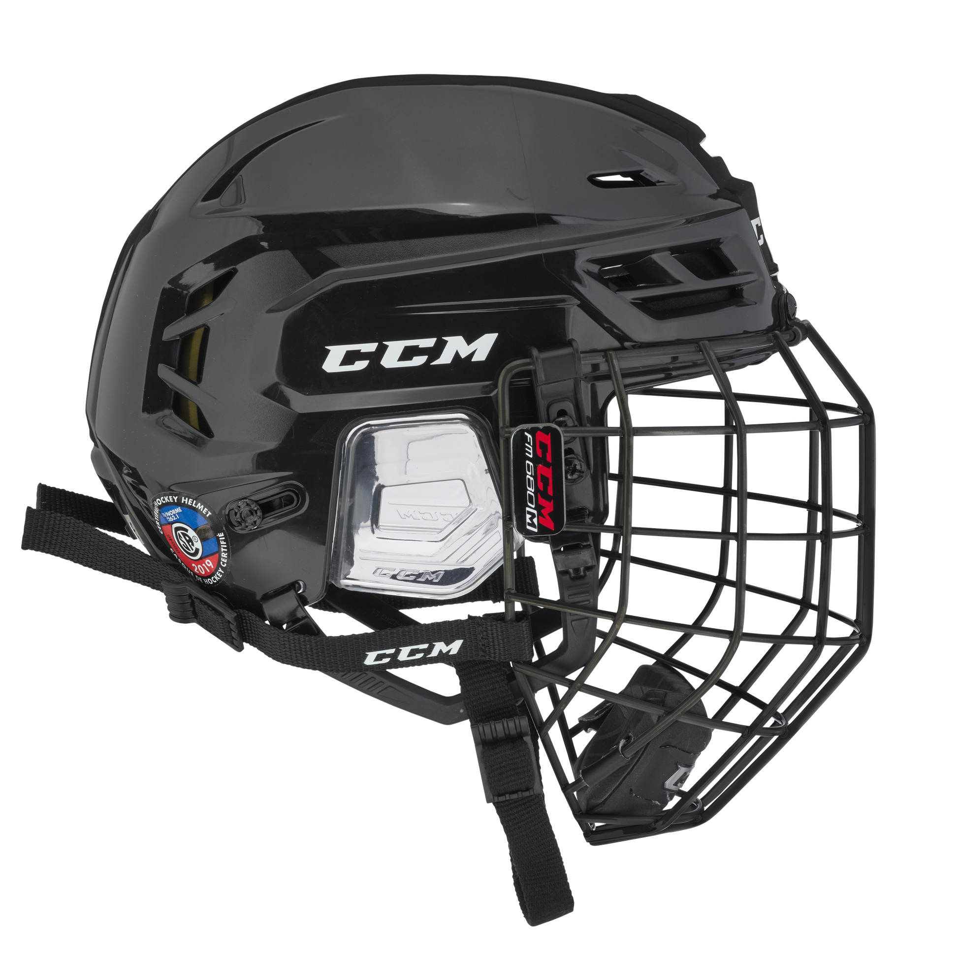 CCM Tacks 310 Combo Hockey Helmet - Senior - Black