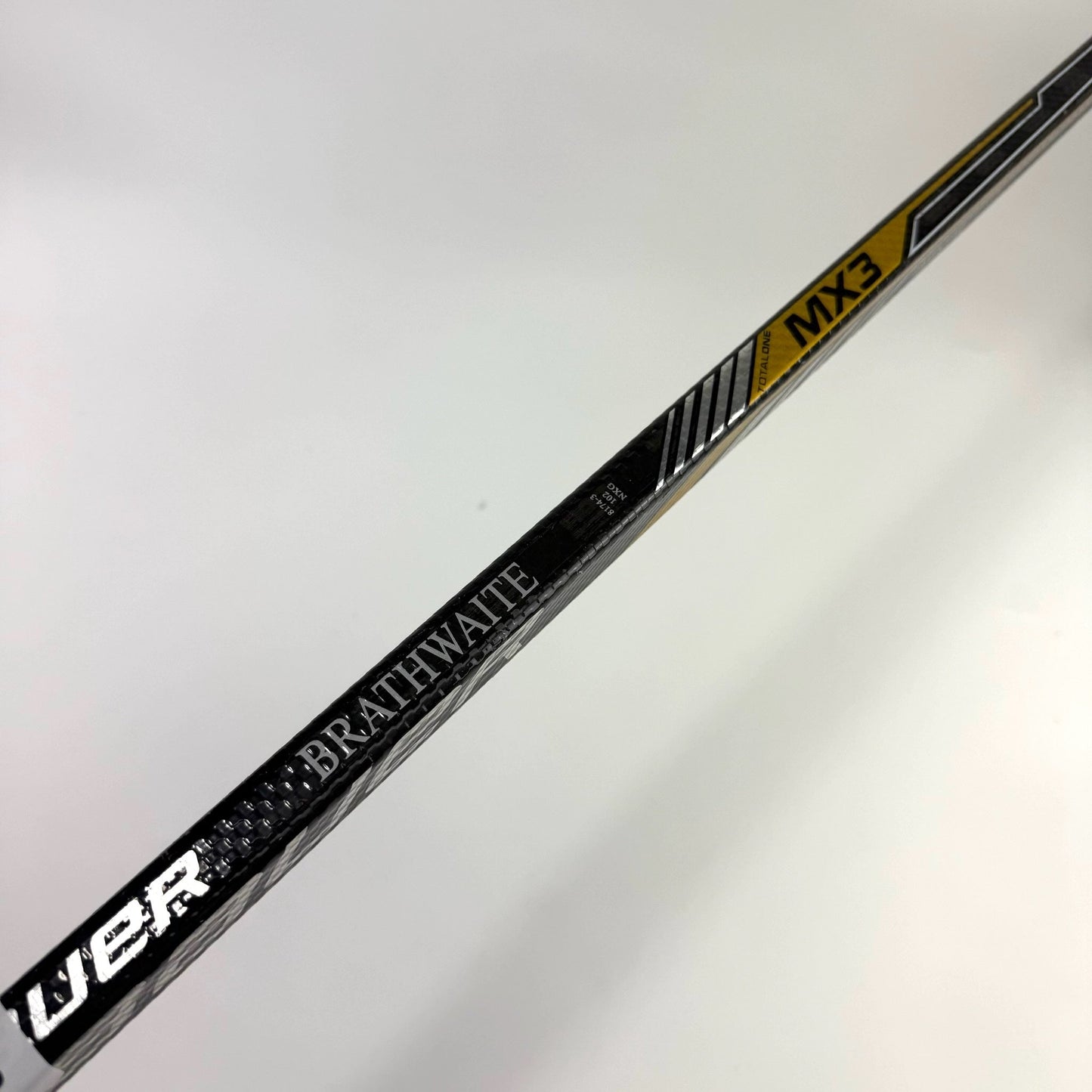 Used Left Bauer Supreme Total One MX3 | 102 Flex Heel Curve Grip | F366