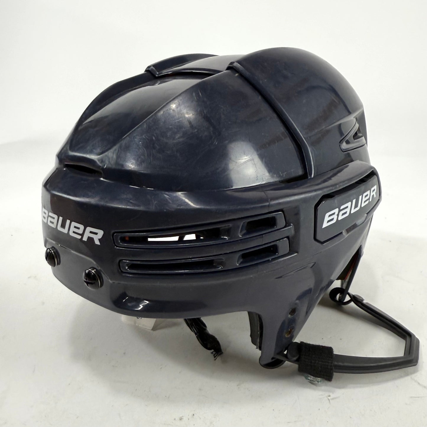 Used Navy Bauer Re-akt 75 Helmet | Small | E16
