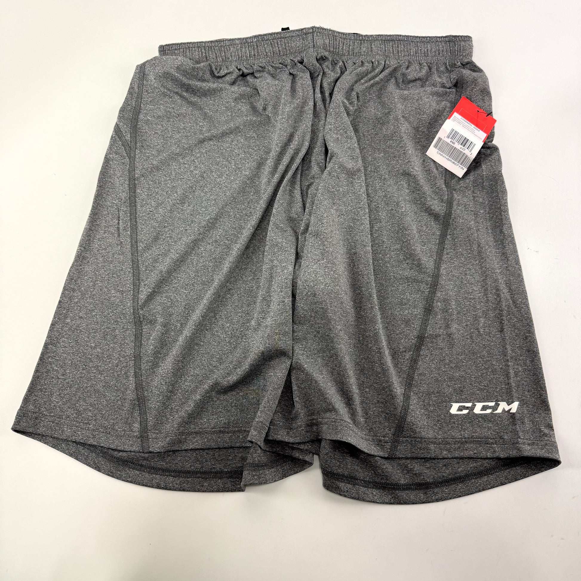 New Grey CCM Mens Performance Loose Fit Short | Senior L | #191520519803 - Top Flight Hockey