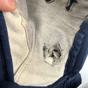 Used Navy CCM Tacks Pro Gloves | 14" | D373