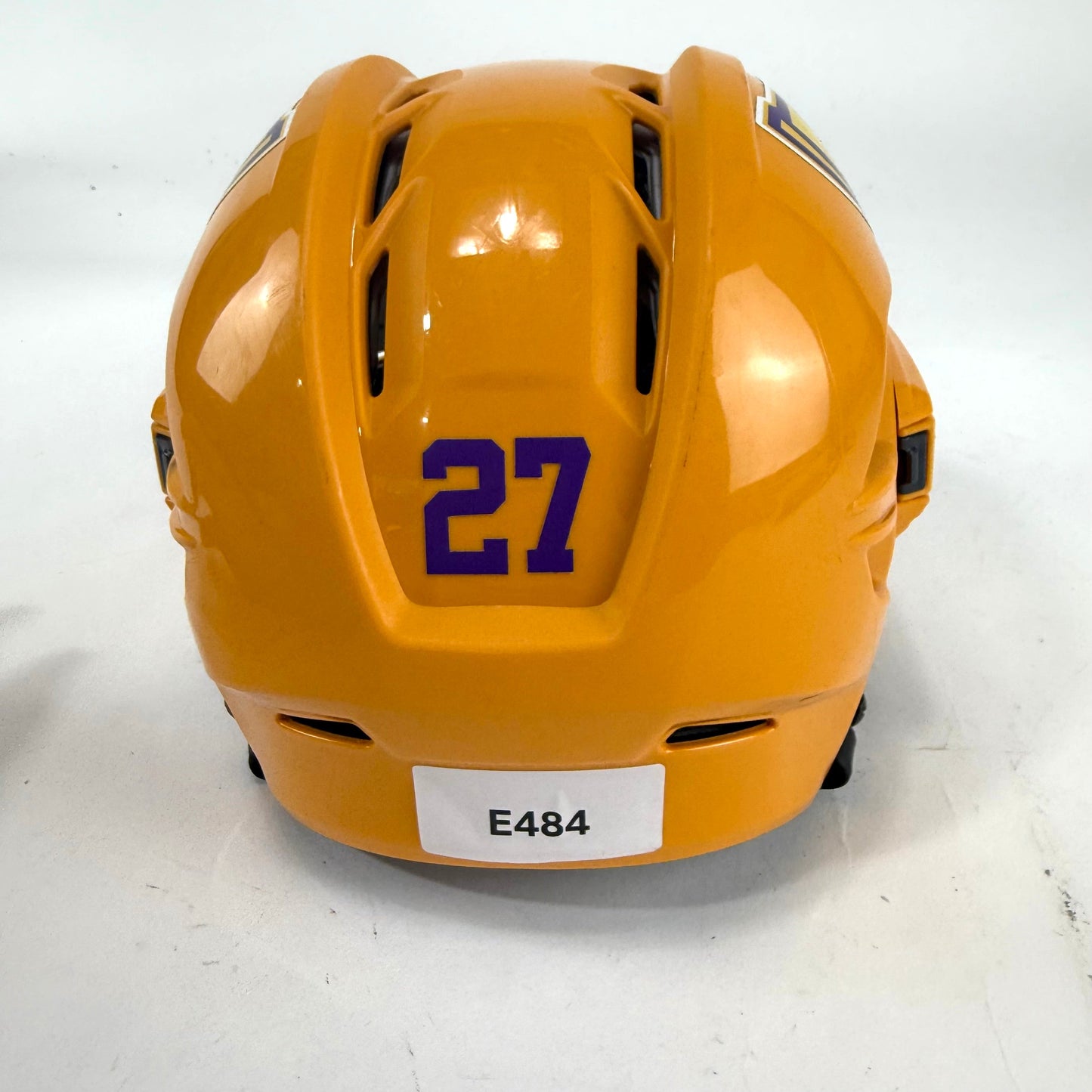 Used Sunflower Yellow CCM Tacks 910 Helmet | Small | E484 - Top Flight Hockey