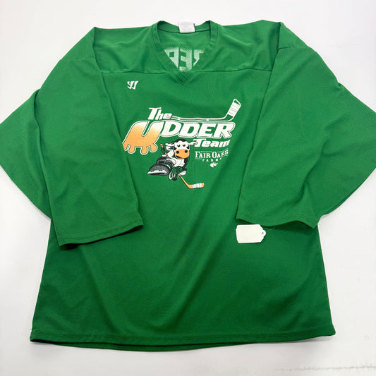 Used Green Warrior "The Udder Team" Jersey | Medium | A107