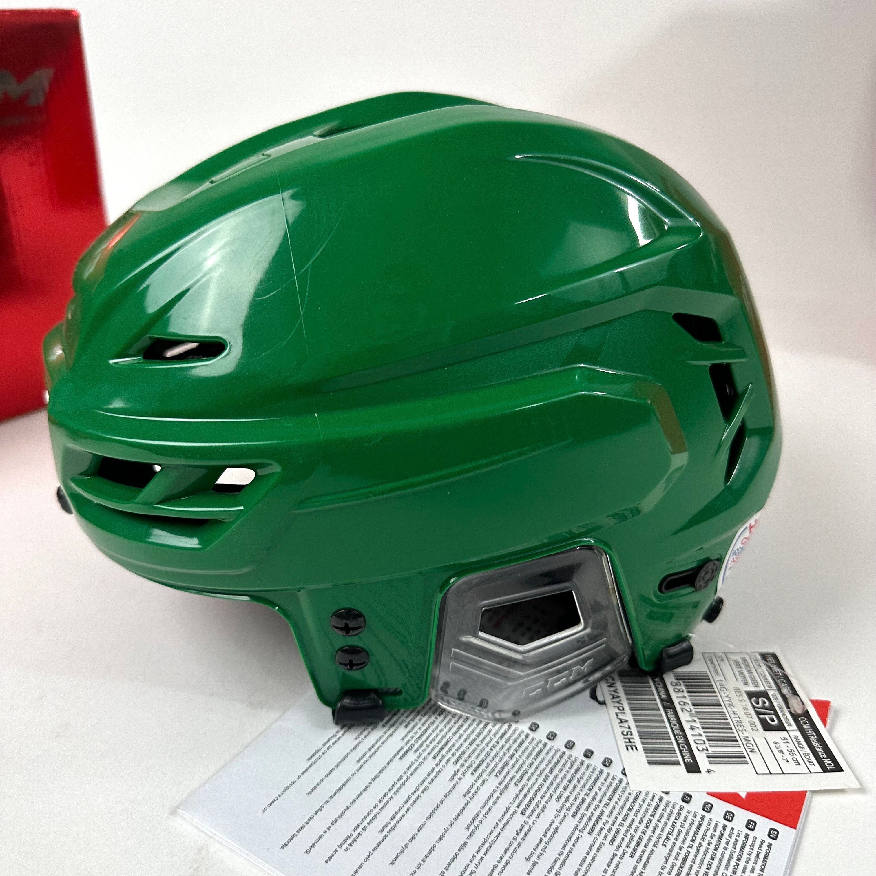 Brand New CCM Resistance Helmet in Box - Green - Small - #CCM363