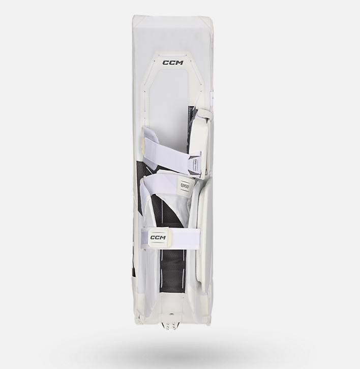 New CCM White Axis 2.9 Goalie Pads | 31+1" | #191520438357 - Top Flight Hockey