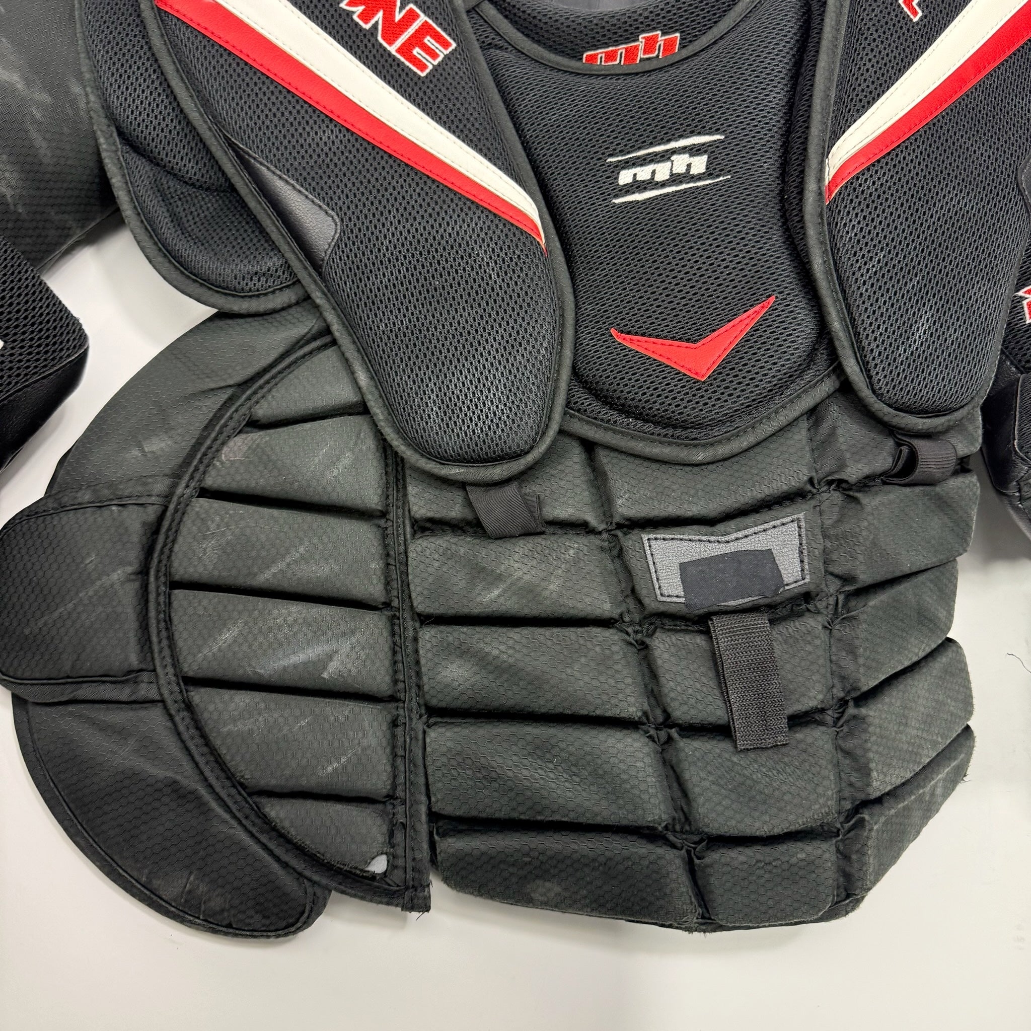 Used Mark Hockey MH One Pro Goalie Chest Protector | XL | #BH390 - Top Flight Hockey