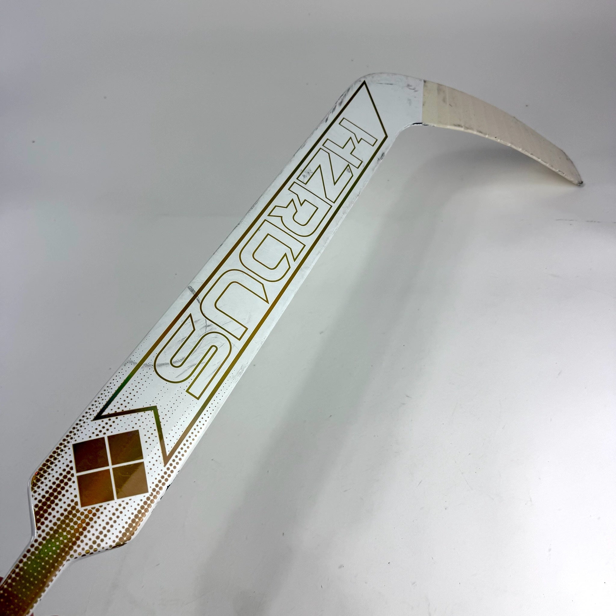 Used Regular True Hzrdus 9x4 Goalie Stick | P31 Curve | 25" Paddle | E608 - Top Flight Hockey