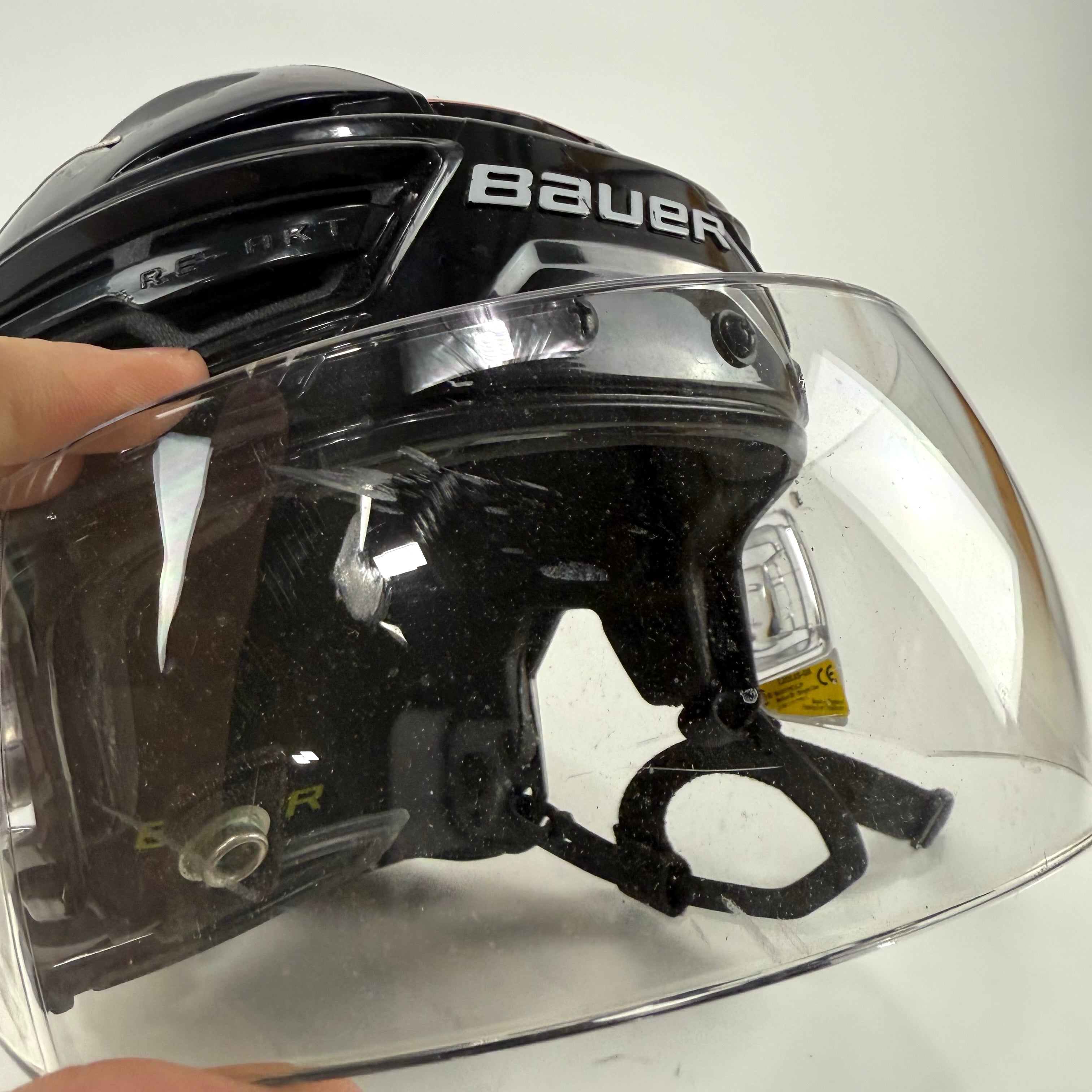 Used Black Bauer Re-akt Pro VN With Visor | Sr Small | TBL240 - Top Flight Hockey