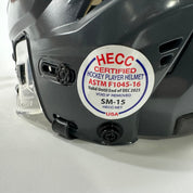 Used Grey CCM Tacks 110 Helmet | Senior small C354